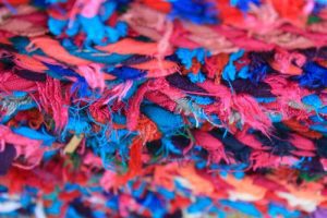 used clothing mixed industrial rags