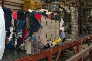used clothing mixed rags